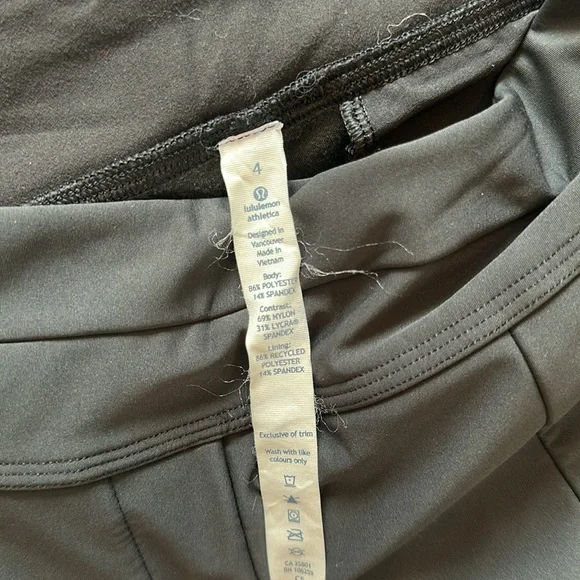 NWOT lululemon cold weather jogger - size 4 - Picture 9 of 13